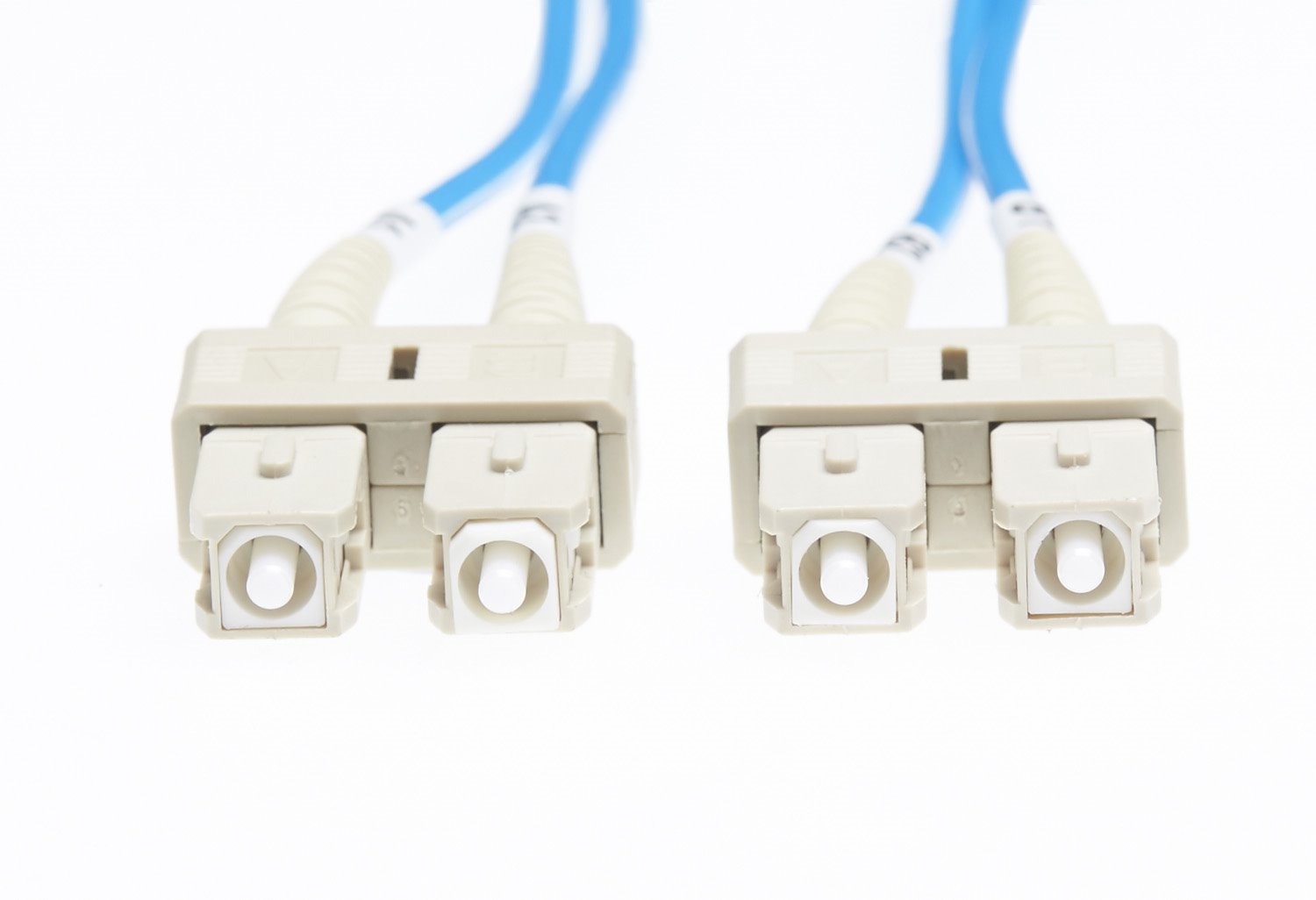 4Cabling 2M SC-SC Om1 Multimode Fibre Optic Cable: Blue