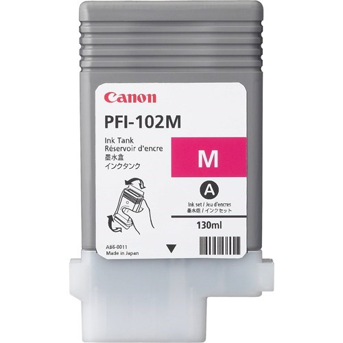 Canon PFI-102M Original Inkjet Ink Cartridge - Magenta Pack
