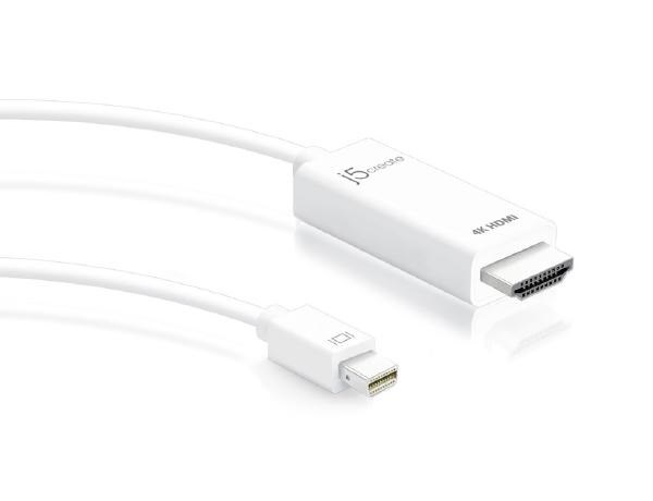 J5create JDC159 4K Hdmi To Mini DisplayPort (MDP) 1.8M Cable