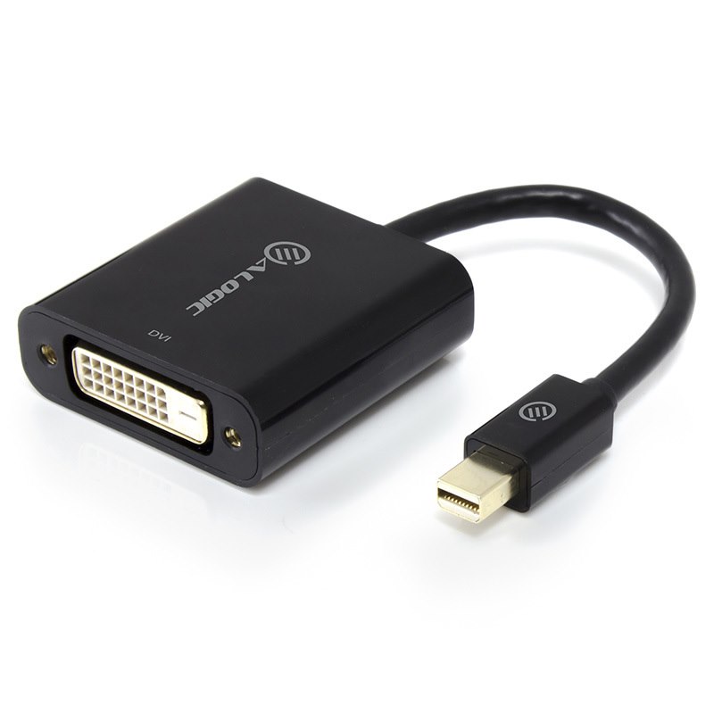 Alogic Elements 20CM Mini DisplayPort To Dvi Adapter Male To Female Black