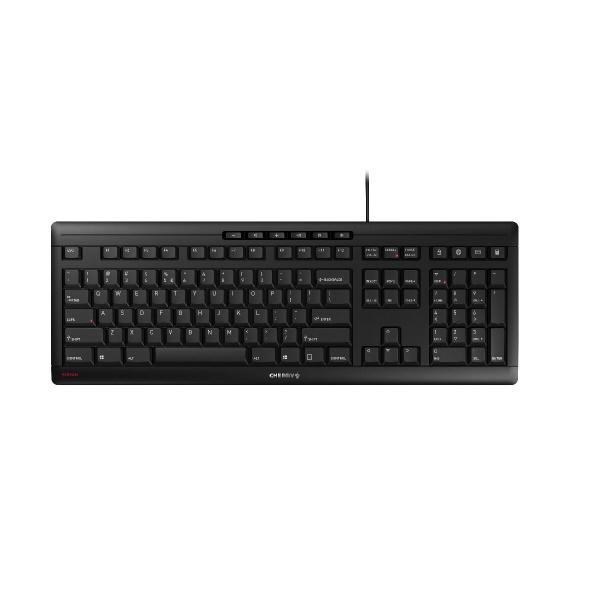 zzMisc Cherry Stream Jk-8500Eu-2 Ultraflat , Usb , Black