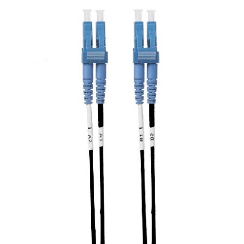 4Cabling 2M LC-LC Os1 / Os2 Singlemode Fibre Optic Cable: Black