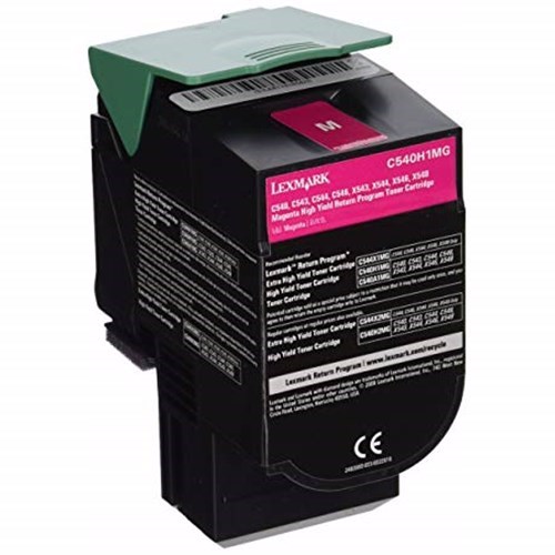 Lexmark C236HM0 Magenta High Yield Return Program Toner 2.3K For C2425DW MC2425DW