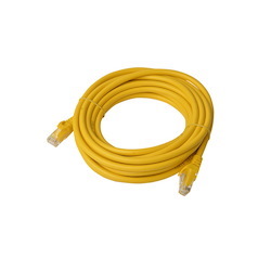 8Ware 8WR Cab Nw-Cat6a-Yellow-5M