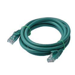 8Ware 8WR Cab Nw-Cat6a-3M-Green