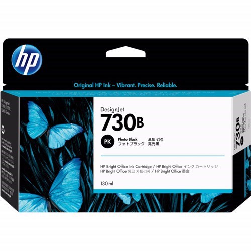 HP 730B Original Inkjet Ink Cartridge - Photo Black Pack