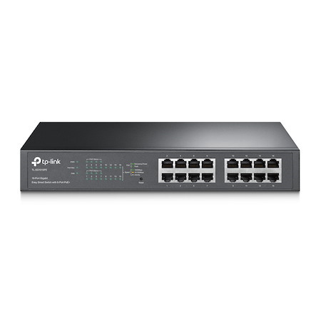 TP-Link Tl-Sg1016pe 16-Port Gigabit Desktop/Rackmount Switch