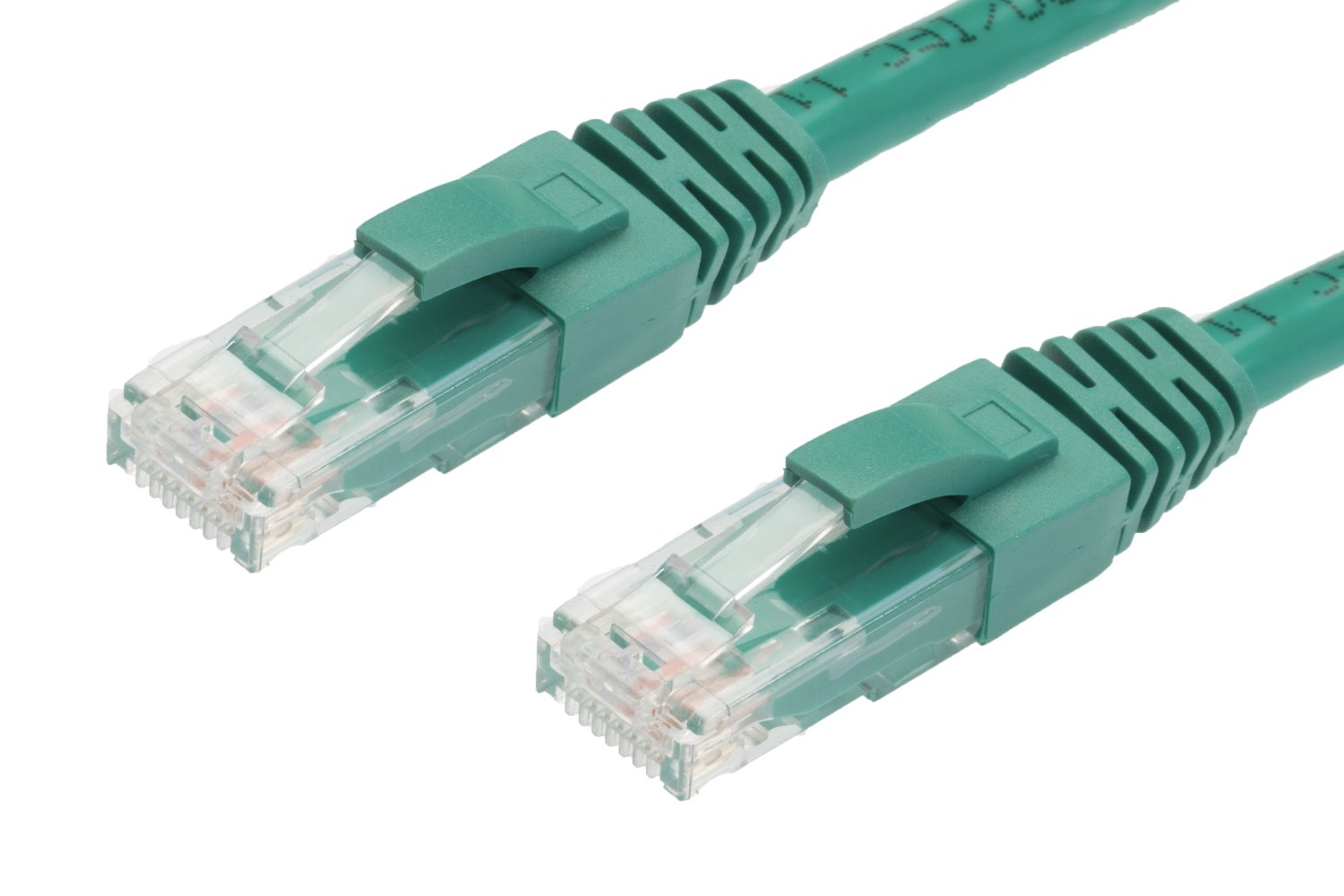 4Cabling 15M RJ45 Cat6 Ethernet Cable. Green