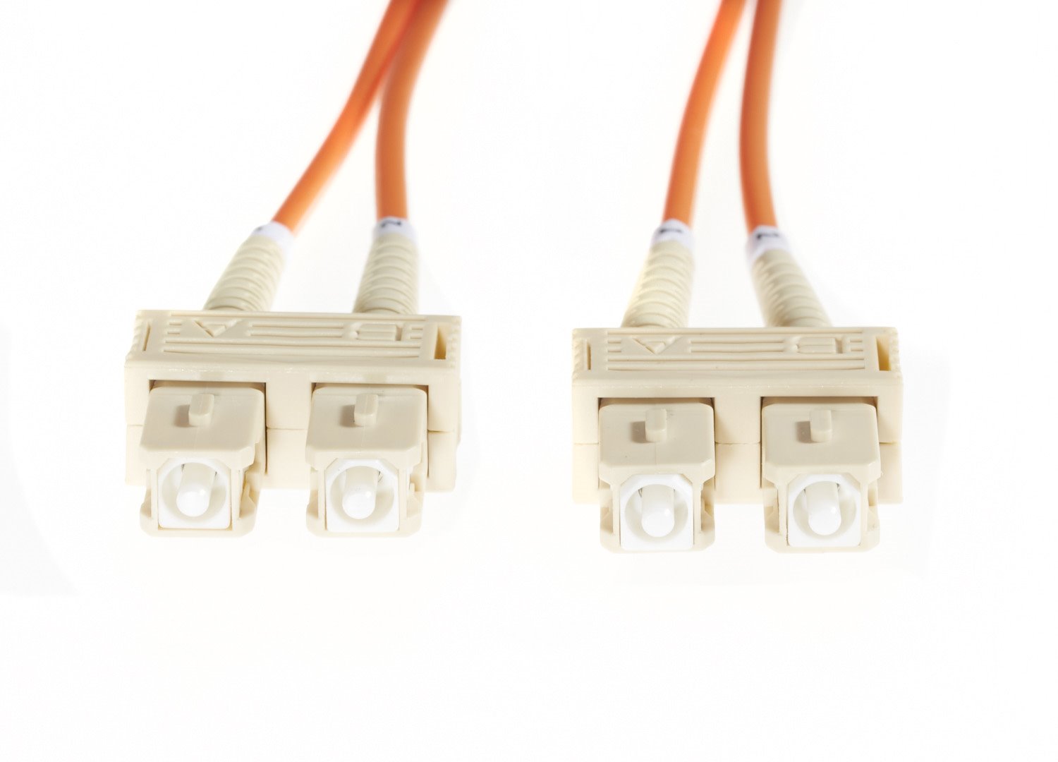 4Cabling 3M SC-SC Om1 Multimode Fibre Optic Cable: Orange