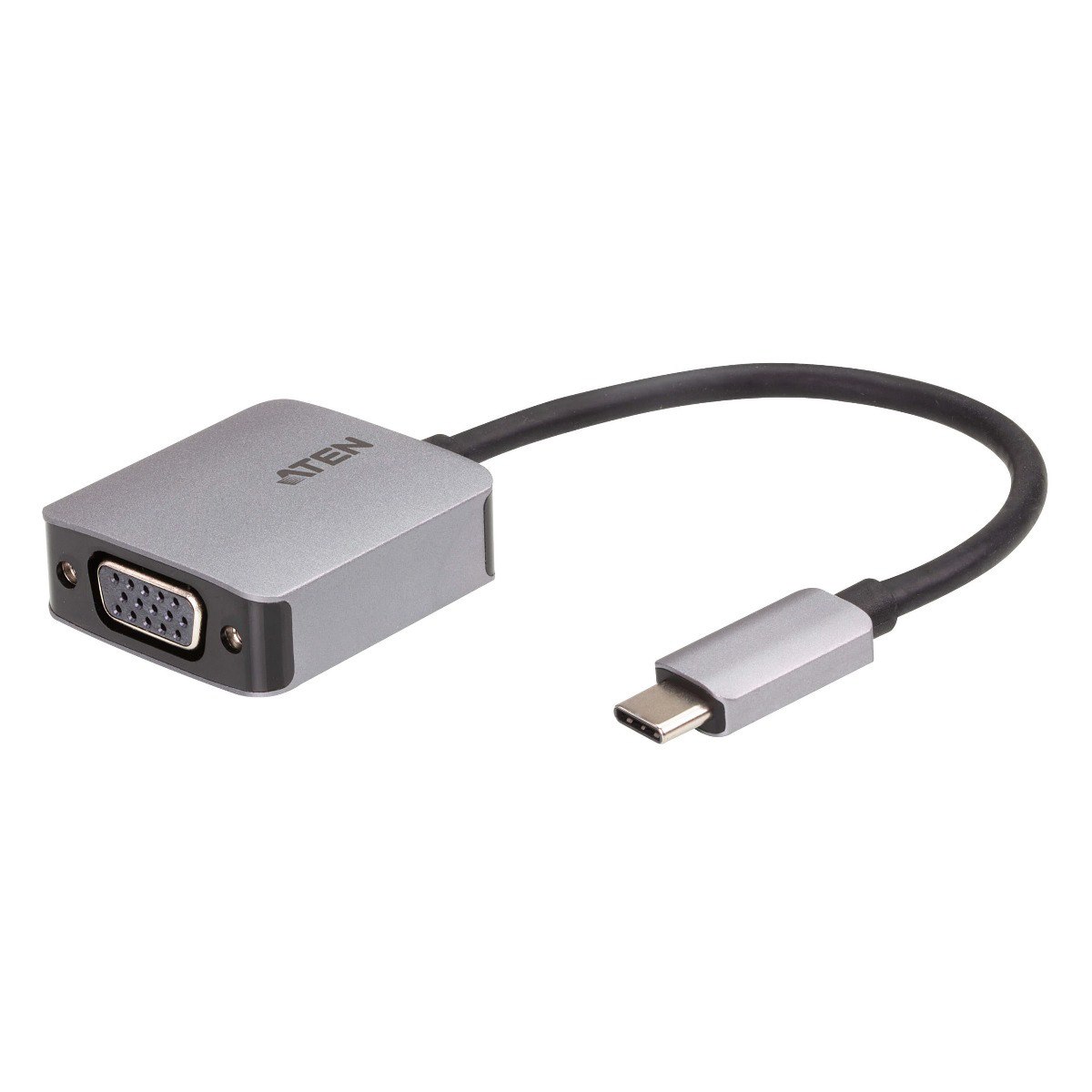 Aten | Usb Adapter Uc3002a: Usb-C To Vga Adapter | Aluminium Housing