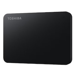 Toshiba Canvio Basics 2TB Portable 2.5" Portable Hard Drive - Black