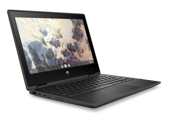 HP Chromebook x360 11 G4 Education Edition, 11.6" HD Touch, Celeron N4500, 8GB, 64GB eMMC, Chrome 64, Pen, Cam, Jet Black, 3Yr NBD Warranty + Laptop Sleeve