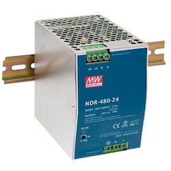 Mean Well | NDR-480-24 | 24V Din Rail Power Supply 20A 480W
