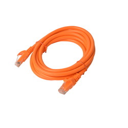 8Ware Cat 6A Utp Ethernet Cable, Snagless&#160; - 3M Orange