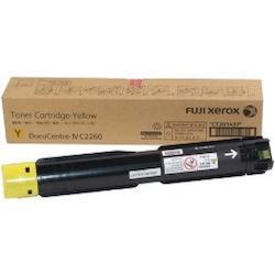 Fuji Xerox Original Laser Toner Cartridge - Yellow - 1 / Box