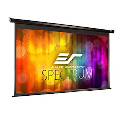 Elite Screens 100" Motorised 16:10 Projector Screen, Ir & RF Control, White 12V Trigger & Switch, Vmax2