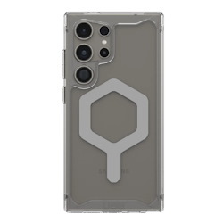 Uag Plyo Pro Magnetic Samsung Galaxy S24 Ultra 5G (6.8') Case - Ice/Silver (214431114333),16 FT. Drop Protection (4.8M),Armored Shell,Air-Soft Corners
