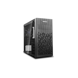Deepcool Matrexx 30 Full Tempered Glass Side Panel M-Atx Case, 1X 120MM Black Fan, Graphics Card Up To 250MM