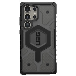 Uag Pathfinder Clear Pro Magnetic Samsung Galaxy S24 Ultra 5G (6.8') Case - Ash (214427113131), 18 FT. Drop Protection (5.4M), Raised Screen Surround
