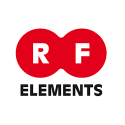 RF Elements SH-TP-5-80 Symmetrical Horn 80 Degree Cone Coverage