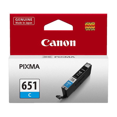 Canon CLI-651C Original Inkjet Ink Cartridge - Cyan Pack