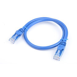 8Ware 8WR Cab Nw-Cat6a-0.50M-Blue