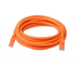 8Ware 8WR Cab Nw-Cat6a-Orange-5M