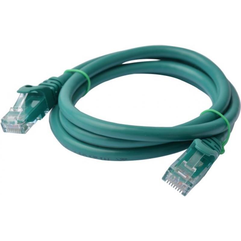 8Ware 8WR Cab Nw-Cat6a-5M-Green