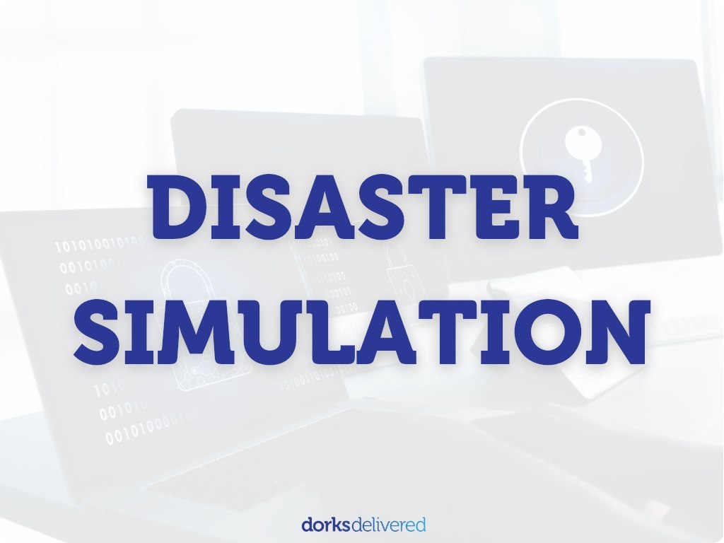 [Disaster Recovery] Disaster Simulation (Quarterly)