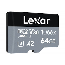 Lexar Media LXR FLS Microsd-64Gb-Lms1066064g-Bnang