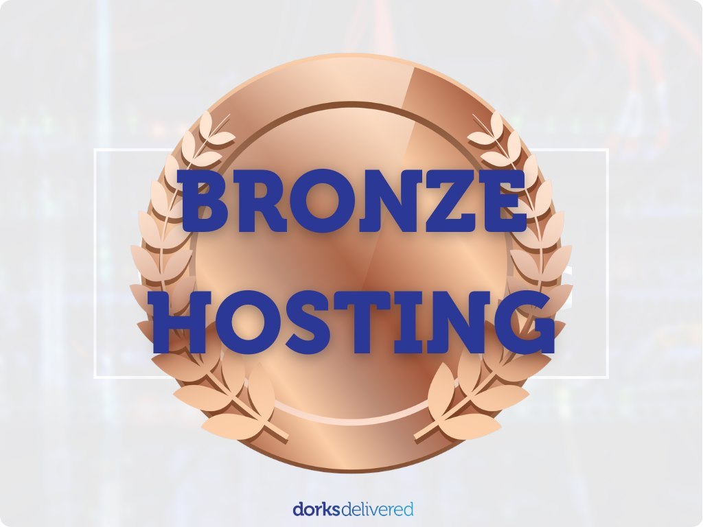 [Managed Hosting] Dorks Delivered Bronze Website Hosting (Yearly)