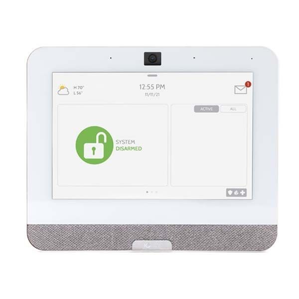 Qolsys IQ Panel 4, PowerG + 319.5 MHz, White