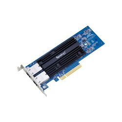 Synology E10g18-T2 10Gbe Dual Ethernet Adapter Card With RJ-45 Connectors.