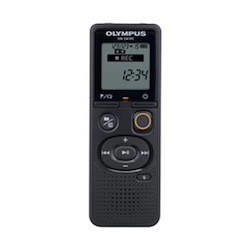 Olympus VN-541PC Voice Recorder (4GB) - Micro Usb Connector , Built-In Speaker , 1 Year Warranty