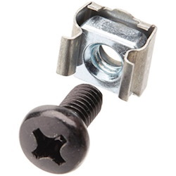 Linkbasic M6 Cagenut Screws And Fasteners For Network Cabinet - Single Unit Only - Caa-M6screw Cah-Cagenut-40
