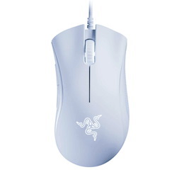 Razer DeathAdder Essential White Edition-Ergonomic Wired Gaming Mouse-FRML Packaging
