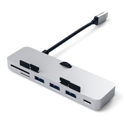 Satechi Usb-C Clamp Hub Pro For iMac And iMac Pro - Silver