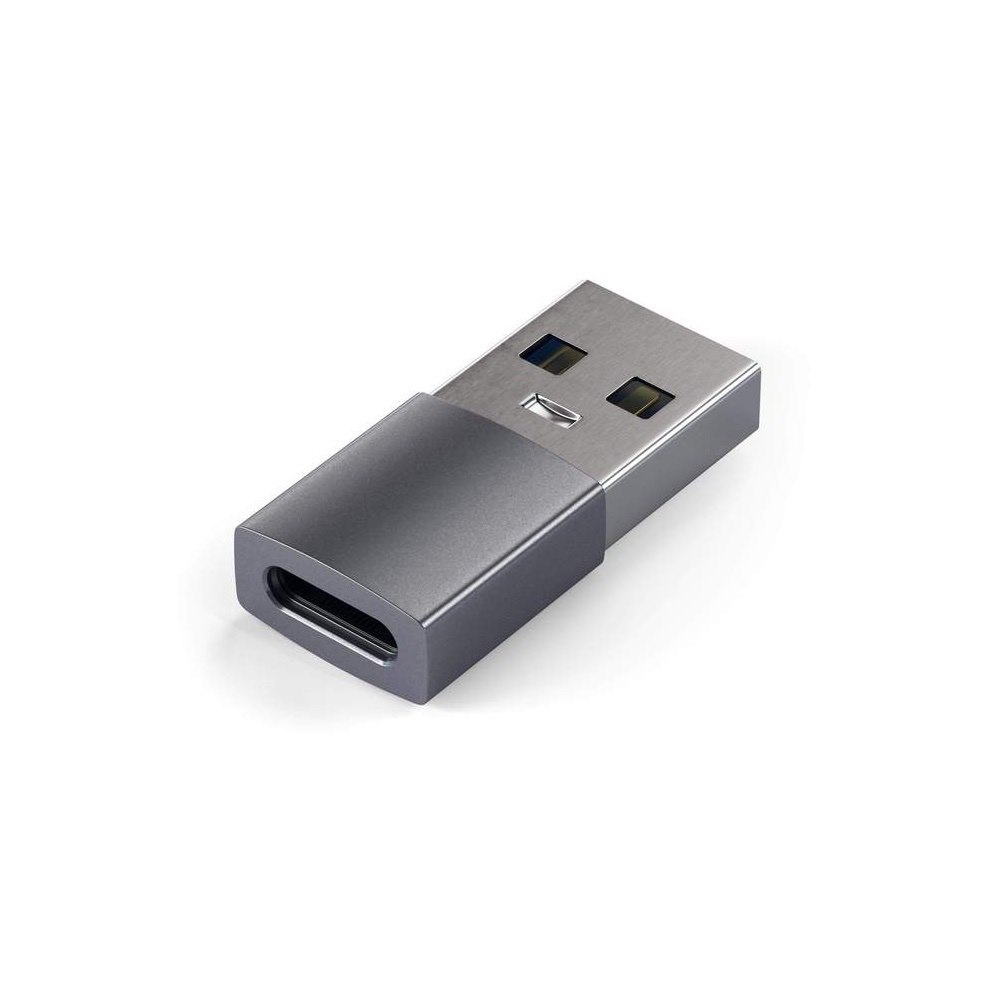 Satechi Aluminium Usb-A To Usb-C Adapter - Silver