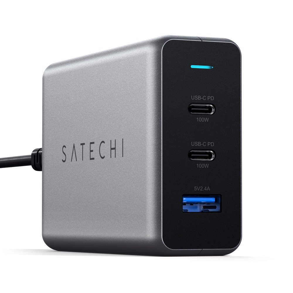 Satechi 100W Usb-C PD GaN Compact Charger