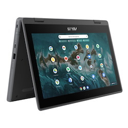 Asus Chromebook Flip CR1 11.6'Touch Rugged Student Laptop N4500 4GB 32GB Chrome Dual Camera Garaged Stylus Zte 1YR WTY
