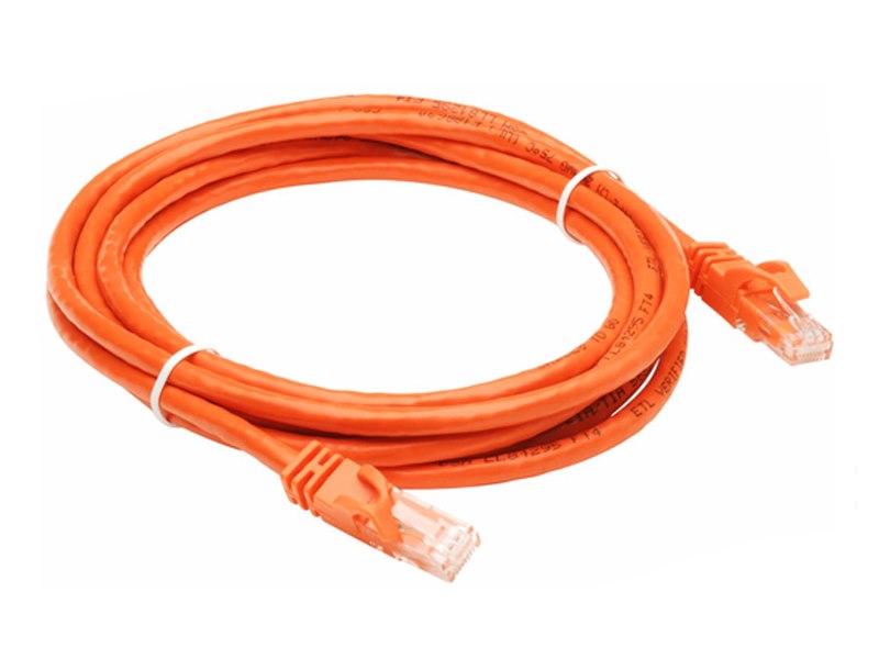 Connectland Hypertec 2M Cat5 RJ45 Orange Orange Patch Lead RJ45