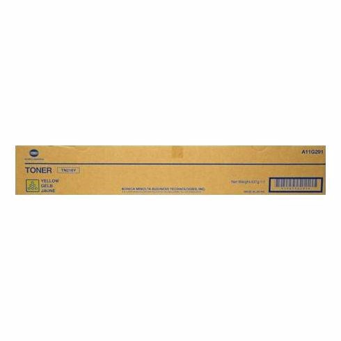 Konica Minolta TN216Y Original Laser Toner Cartridge - Yellow - 1 Pack