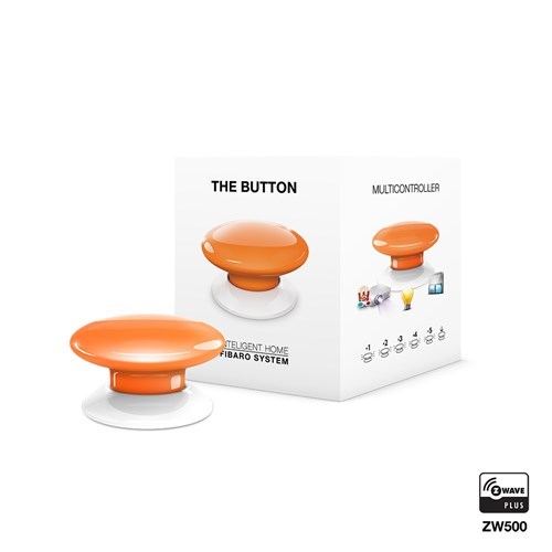 Fibaro Button Orange