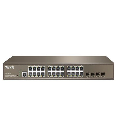 Tenda 24Ge+4Sfp With 24-Port Poe(Managed)