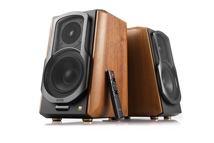 Edifier S1000mkii 2.0 Active Lifestyle Bookshelf Bluetooth Studio Speakers Brown (LS)