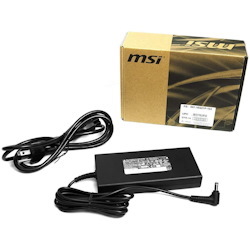 Msi - Power Adapter - Ac 110/120 V - 180 Watt - For GS63 8RD, GS63 8Re, GS65 8RF, GS73 8Re, GS73 8RF, P65 8RD, P65 8Re, P65 8RF, WS65 8SK