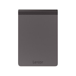 Lexar Media Lexar SL200 - Solid State Drive - Encrypted - 1 TB - External (Portable) - Usb 3.1 (Usb-C Connector) - 256-Bit Aes - Gray