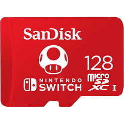 Sandisk Extreme Microsdxc, 128GB, Uhs-I, Card For Nintendo Switchcard For Ninten