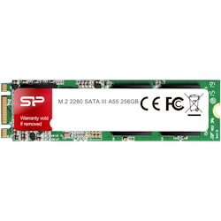 Silicon Power Ace A55 M.2 2280 256GB Sata Iii 3D Nand Internal Solid State Drive (SSD) Sp256gbss3a55m28