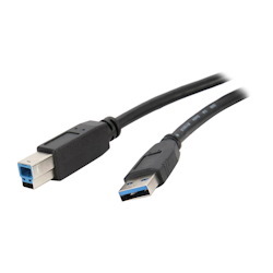 Nippon Labs Usb3-6Ab 6 FT. Usb 3.0 Type A Male To B Male 6FT Cable For Printer And Scanner